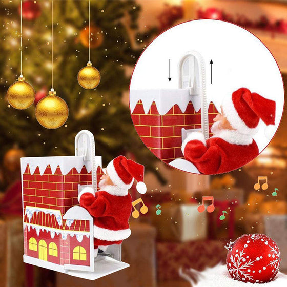 Elektrische Kletterleiter Weihnachtsmann🎅
