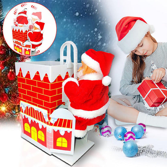 Elektrische Kletterleiter Weihnachtsmann🎅