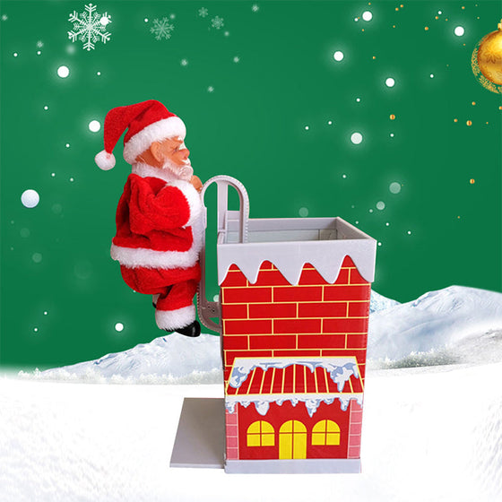 Elektrische Kletterleiter Weihnachtsmann🎅