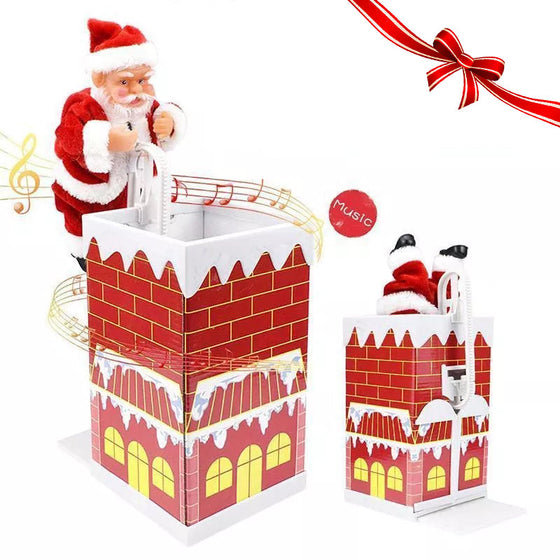 Elektrische Kletterleiter Weihnachtsmann🎅