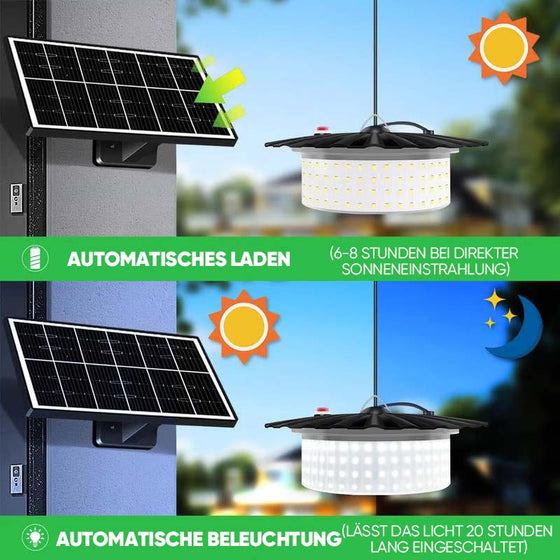 Solar Schuppenleuchte