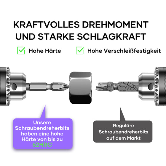 D1 Rutschfeste Und Schlagfeste Bit-Kreuzschraubendreher-Bits