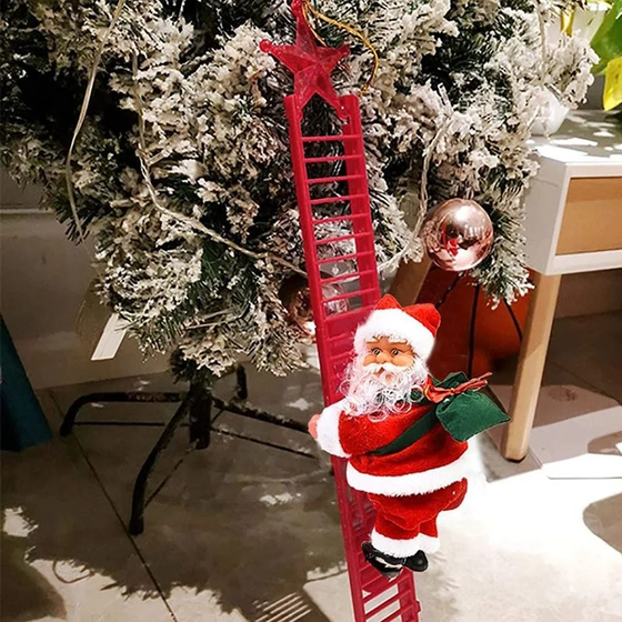 Elektrische Kletterleiter Weihnachtsmann🎅