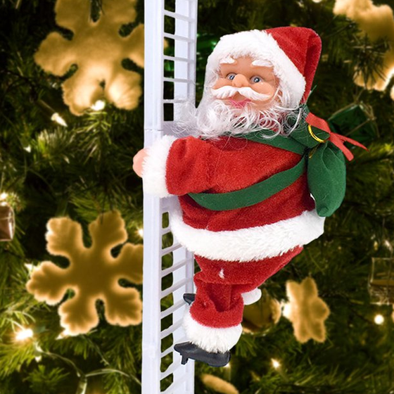 Elektrische Kletterleiter Weihnachtsmann🎅