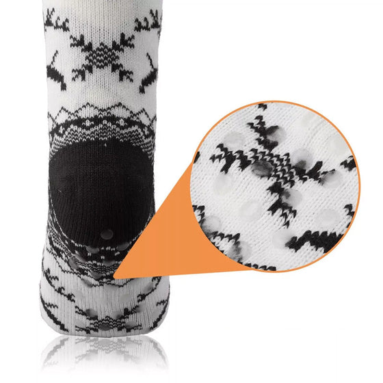 Weihnachtliche Bodensocken – Rutschfeste Haussocken