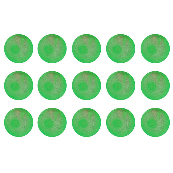 Im Dunkeln leuchtende klebrige Kugeln