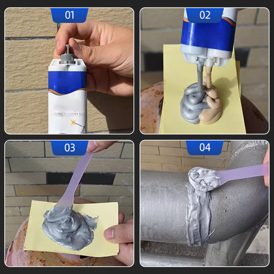 Metallkleber zur Reparatur