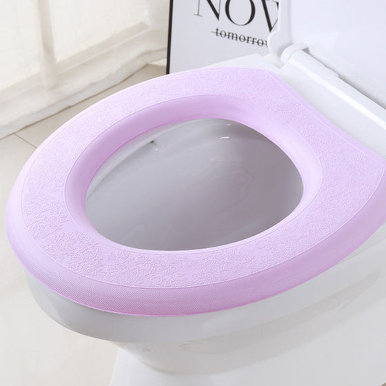 Verdickter wasserdichter und waschbarer Toilettensitz
