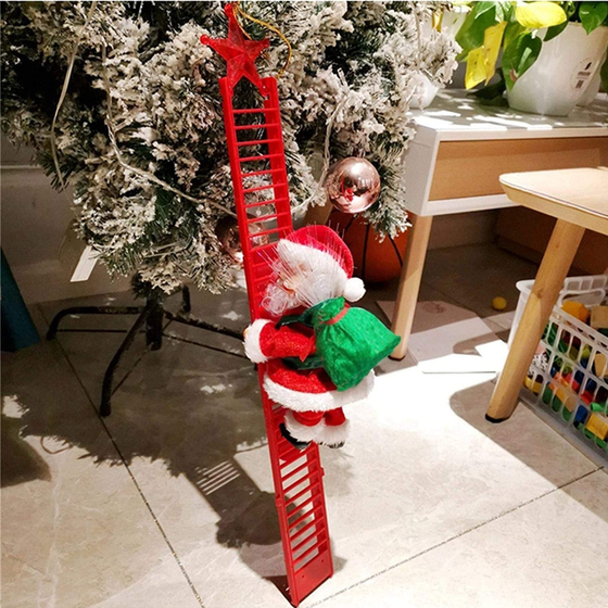 Elektrische Kletterleiter Weihnachtsmann🎅