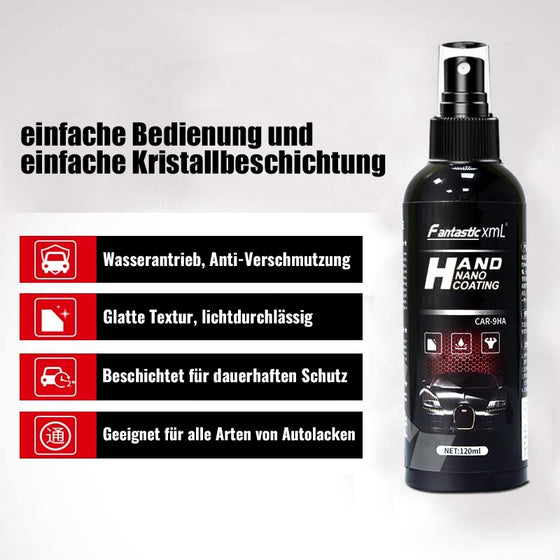 Spray for maling av biler