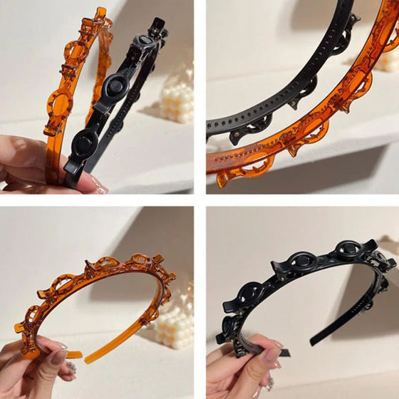 Haarband mit Ponyclip