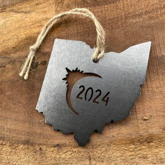 2024 Gedenkmetall-Ornament
