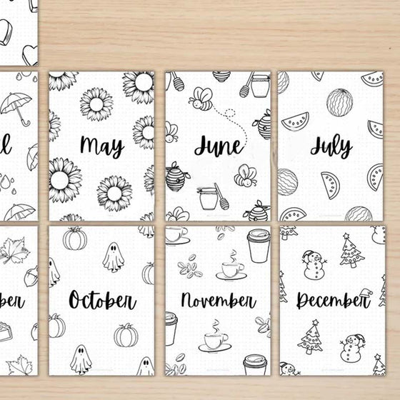 2025 JOURNAL BUNDLE - DRUCKBARE Journal-Seiten