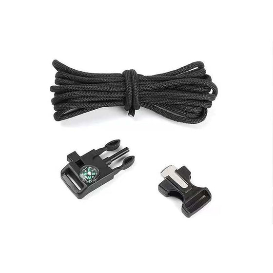 Multifunktionales Überlebensarmband aus Paracord