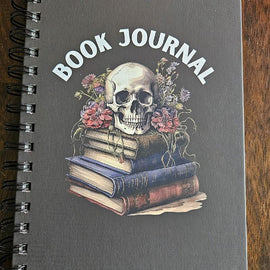 Totenkopf-Malbuch-Journal