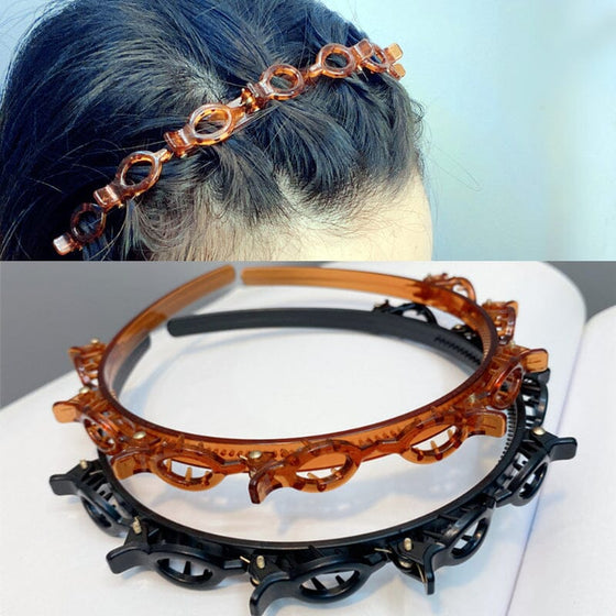 Haarband mit Ponyclip