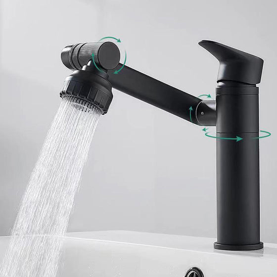 Drehbarer Wasserhahn aus Edelstahl