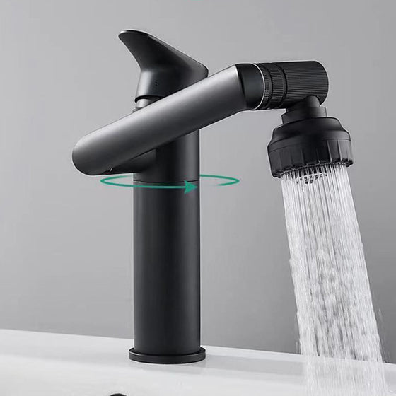 Drehbarer Wasserhahn aus Edelstahl
