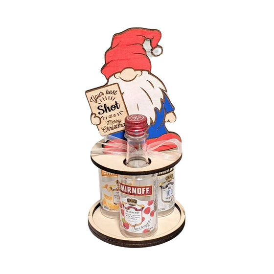 Weihnachts-Mini-Weinflaschenhalter