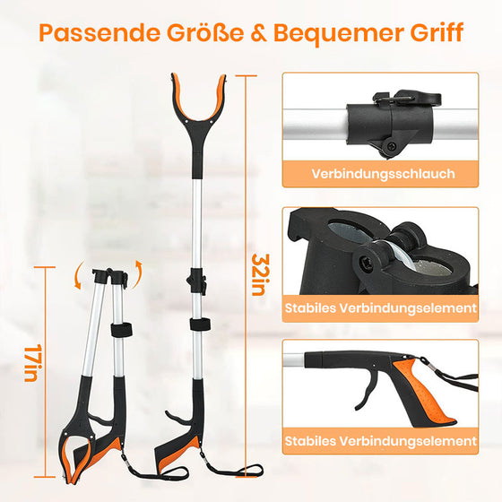 Faltbares Aufnahmewerkzeug