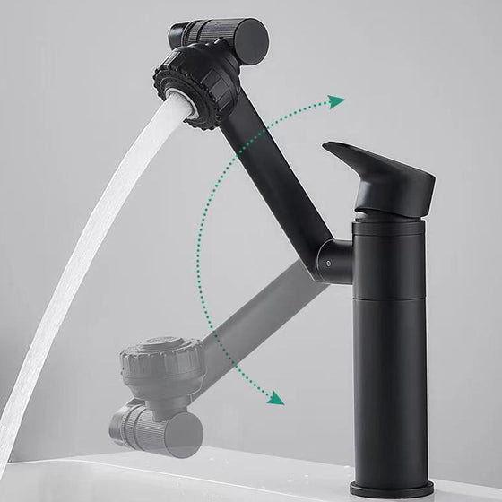 Drehbarer Wasserhahn aus Edelstahl
