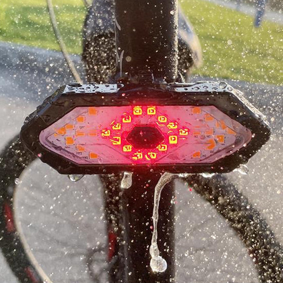 LED-Funkfernbedienung Fahrradrücklicht