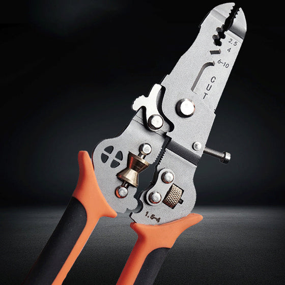 Neu Multifunktionale Abisolierzange Crimper Kabelschneider Zange