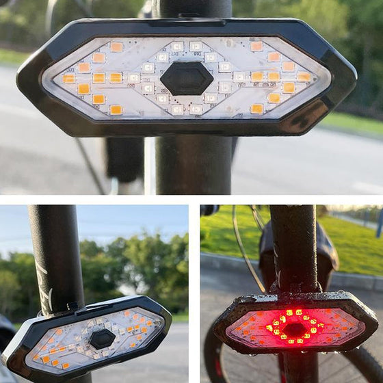 LED-Funkfernbedienung Fahrradrücklicht