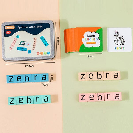 Sank Matching Letter-Spiel