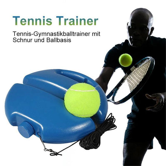 Einzelner Tennistrainer
