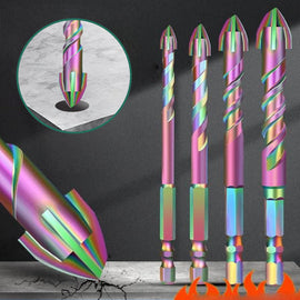 4-teiliges professionelles Titan-Bohrer-Set