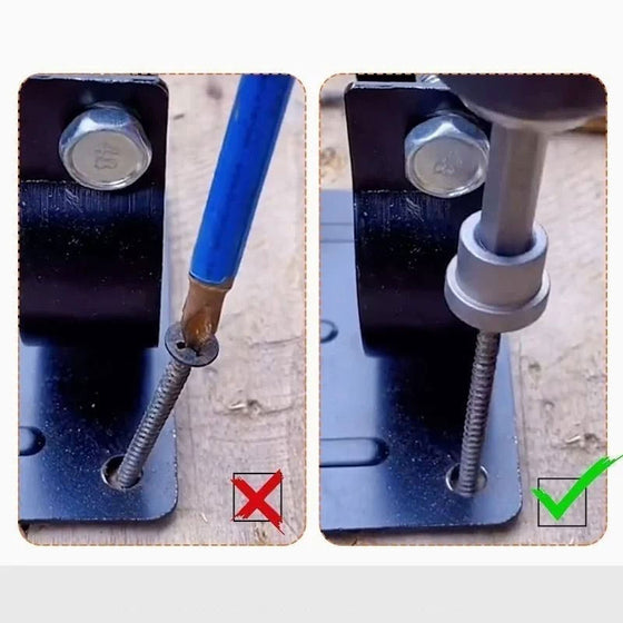 Magnetische Positionierschraubendreher-Bits (5 Stück)