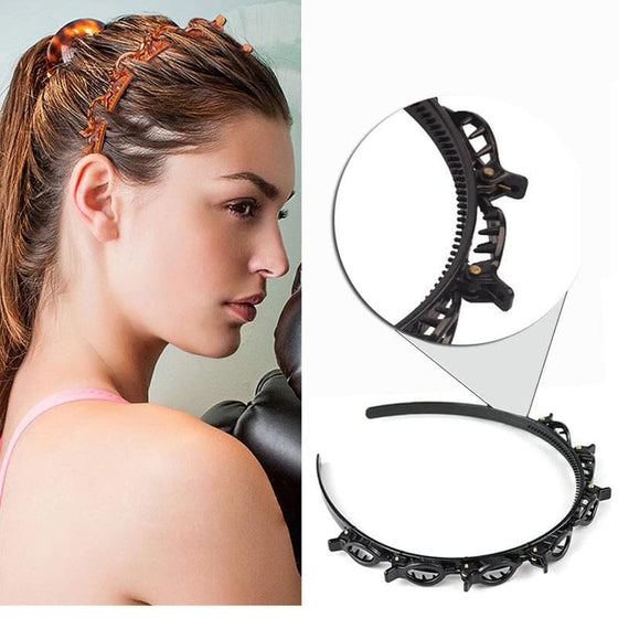 Haarband mit Ponyclip