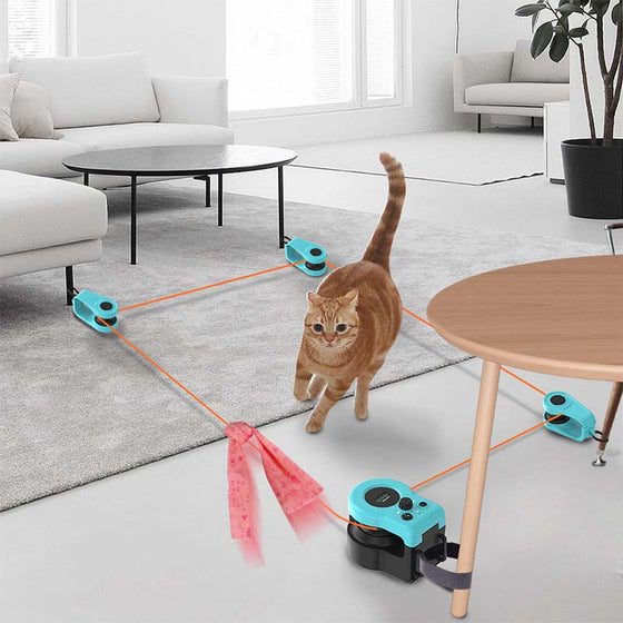 Interaktives Fitness-Katzenspielzeug