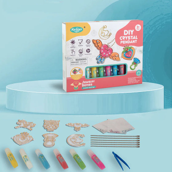 DIY Kristallfarben-Kunst- und Bastelset