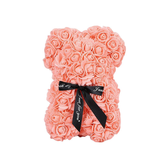 Wunderschönes Geschenk zum Valentinstag - ewiger Roser-Bär