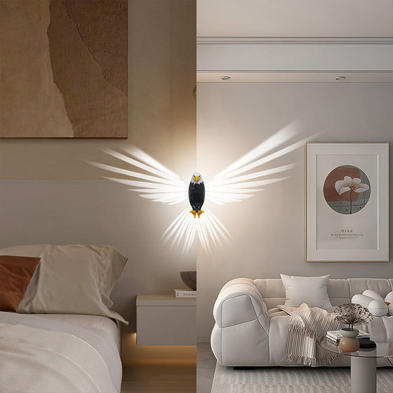Weißkopfseeadler-Dekorations-Wandlampe