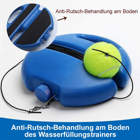 Einzelner Tennistrainer