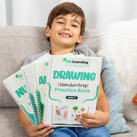 Handschrift-Übungsset Wiederverwendbare Copybooks für Kinder