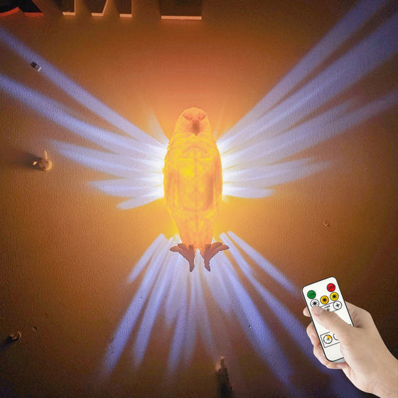 Weißkopfseeadler-Dekorations-Wandlampe