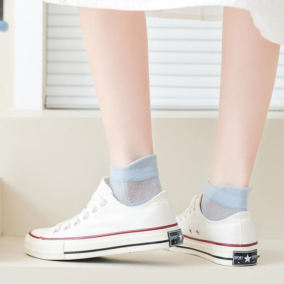 Ultradünne Liner-Socken, rutschfeste No-Show-Socken