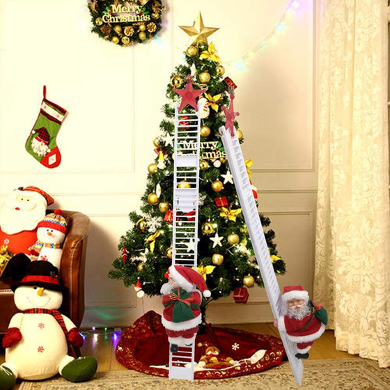 Elektrische Kletterleiter Weihnachtsmann🎅