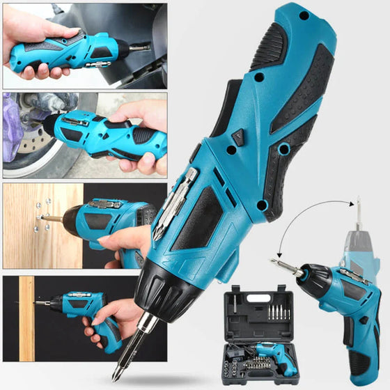 Multifunktionale wiederaufladbare elektrische Mini-Handbohrmaschine