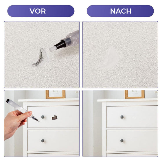 Multifunktionaler, befüllbarer Lackstiftpinsel