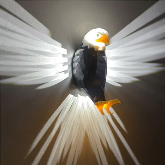 Weißkopfseeadler-Dekorations-Wandlampe