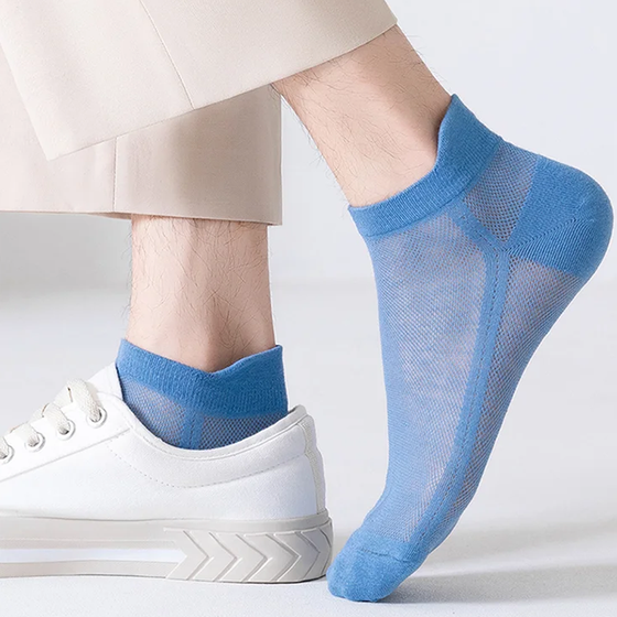 Ultradünne Liner-Socken, rutschfeste No-Show-Socken