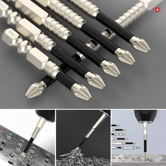 Hochmagnetisches Schraubendreher-Bohrersatz
