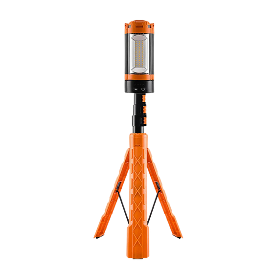 SAKER Verbesserte tragbare Campinglampe mit Stativ