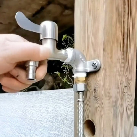 Rohrverbindung mit Innengewinde aus Edelstahl