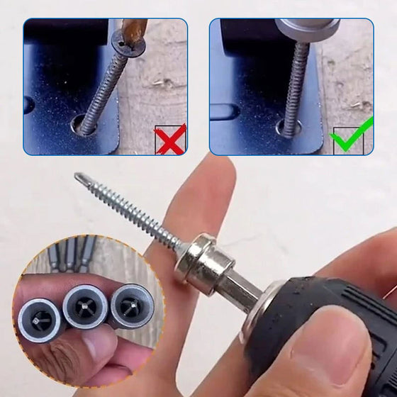 Magnetische Positionierschraubendreher-Bits (5 Stück)